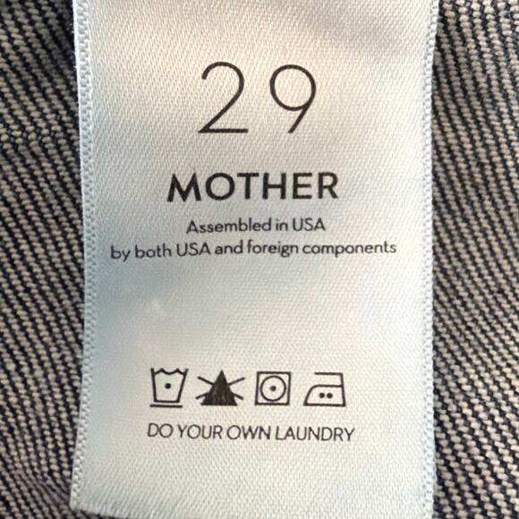 Mother Superior The Private Zip Pocket Ankle Jeans Mile High Wash SZ 29 Designer - Picture 9 of 12